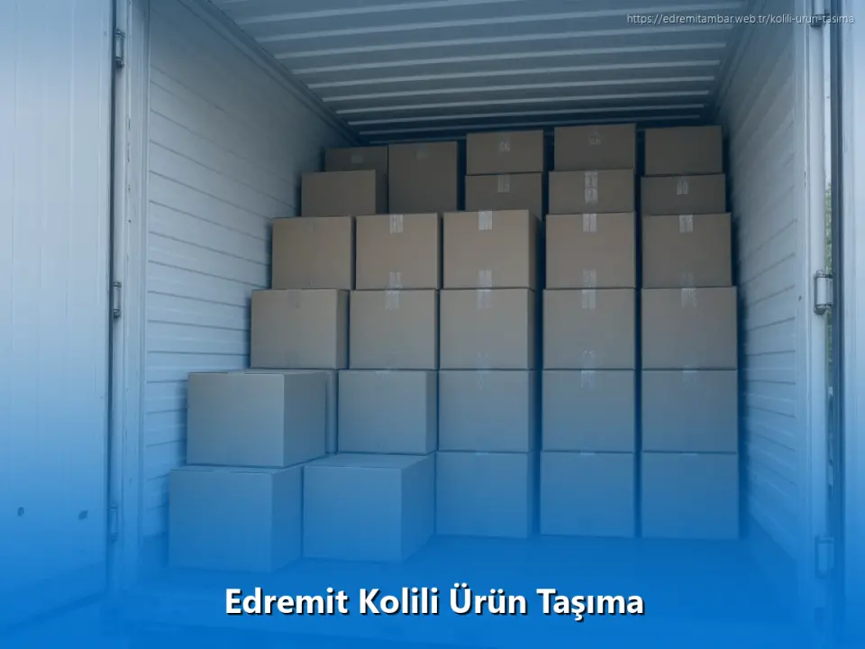 Edremit Kolili Ürün Taşıma